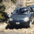 Honda EV Plus in Big Bear at 6700 ft.  Regen braking instead of brake burning coming down. 20327 